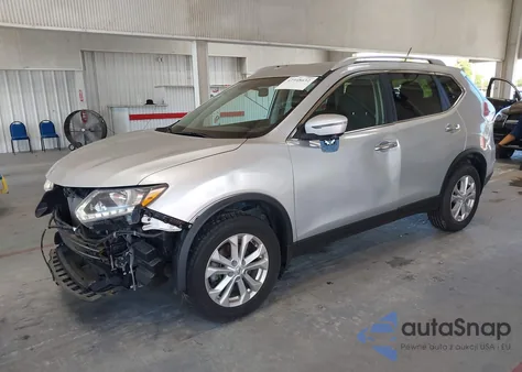 2016 Nissan Rogue Sv z USA, uszkodzony, nr VIN KNMAT2MV3GP725719